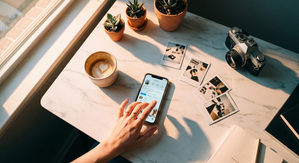 Instagram followers growth strategy on smartphone screen 2026